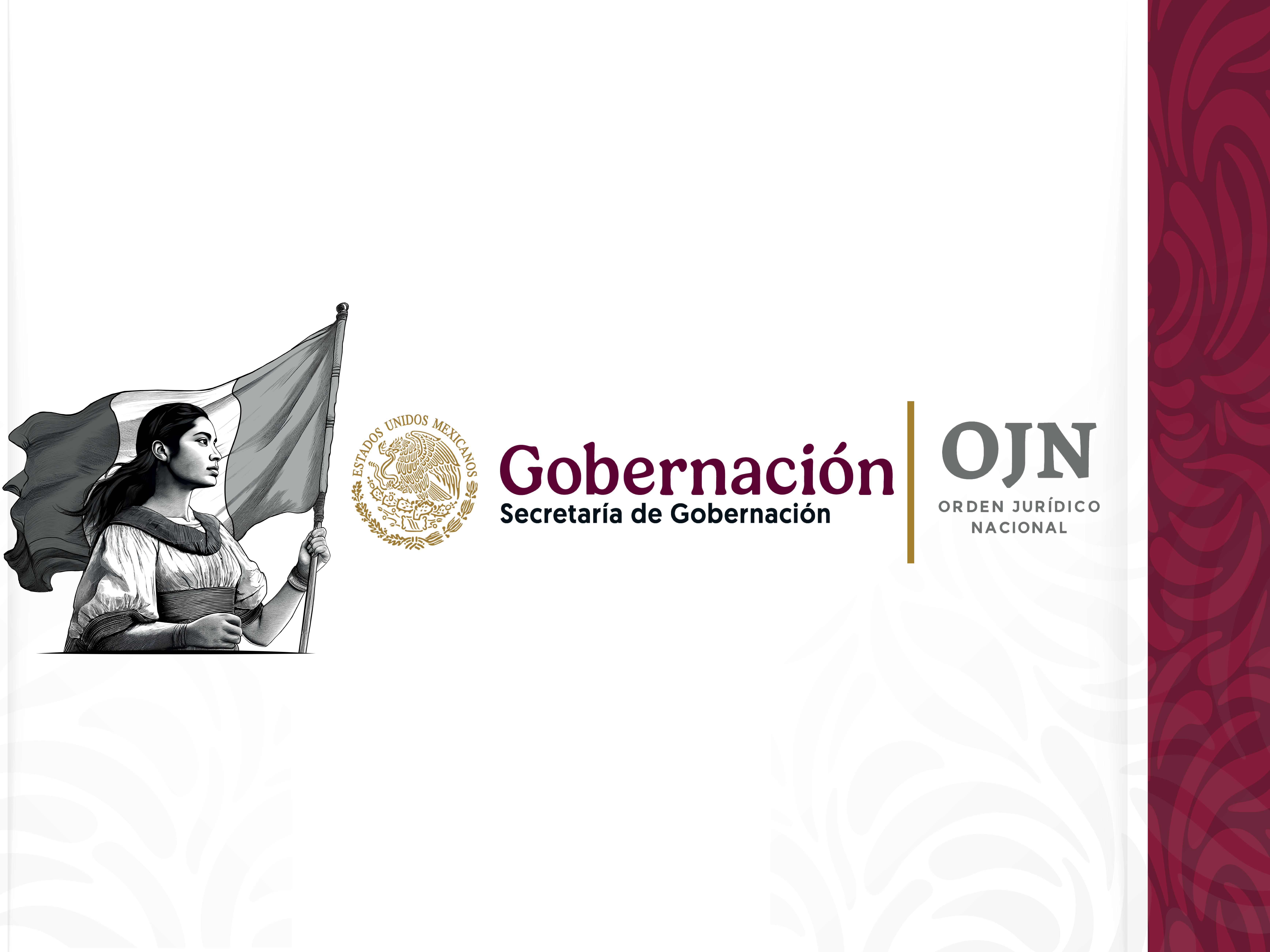 ORDEN JURÍDICO NACIONAL